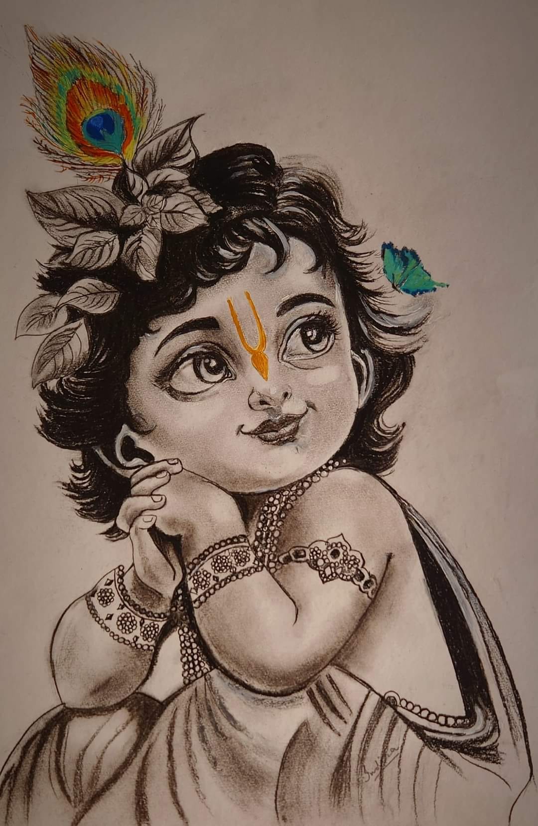 Students work